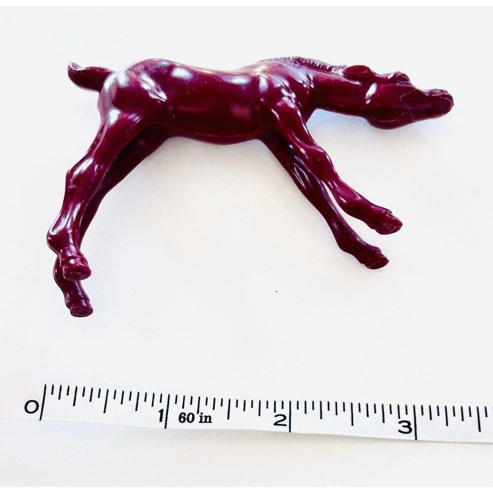 Vintage Hartland Plastics Foal Horse MCM Rare Unique Position - Picture 5 of 7